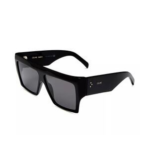 Celine. New Chunky Rectangle Acetate Sunglasses.